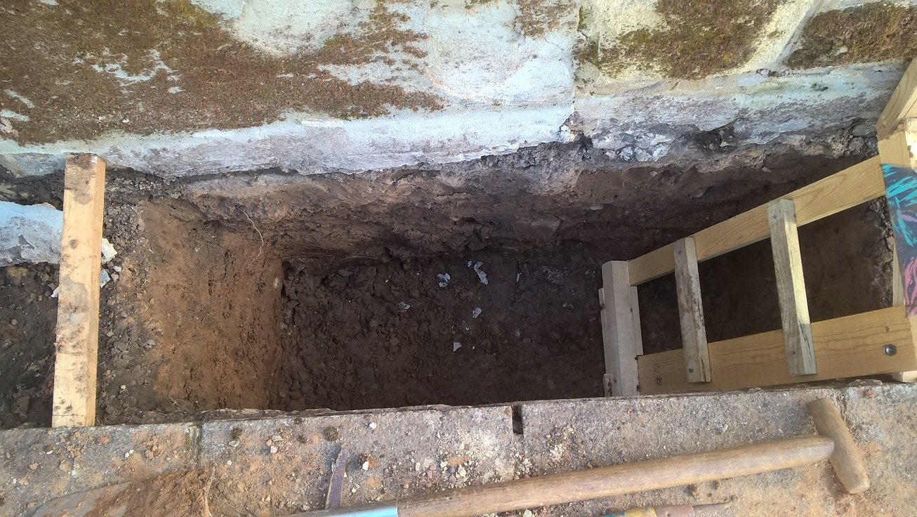 start underpinning