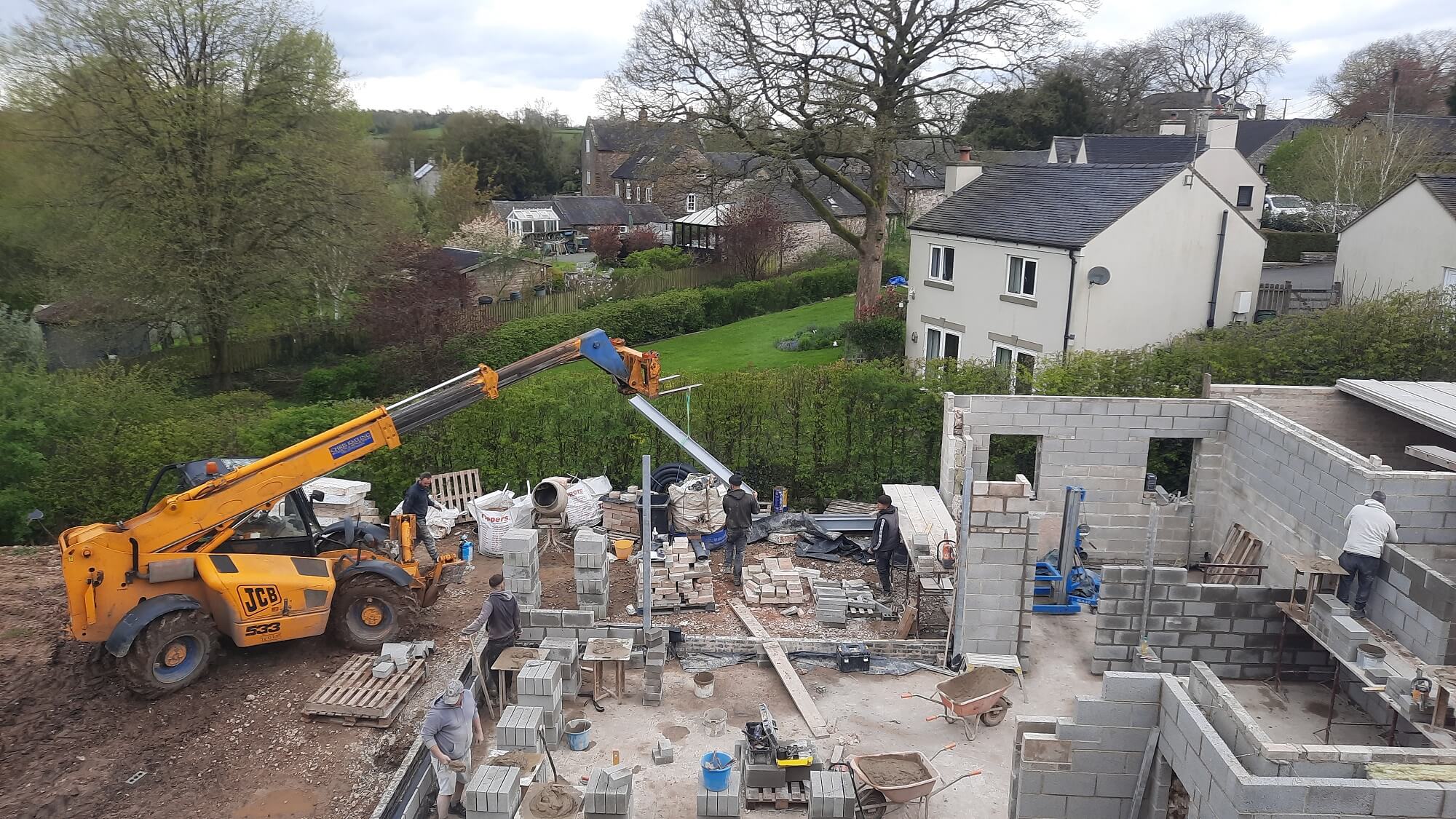 steel beams