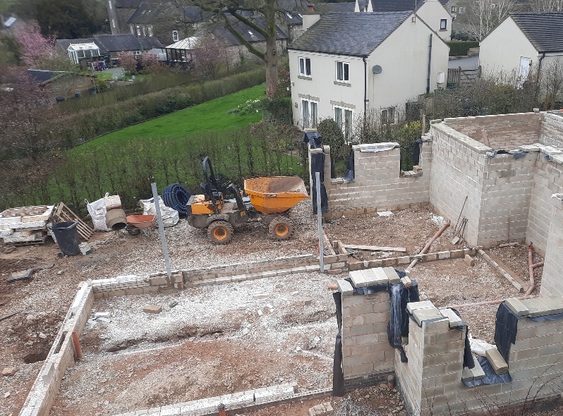 Delivery of steel beams